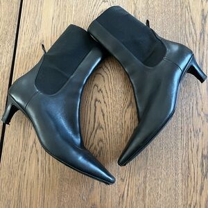 Toteme kitten heel booties